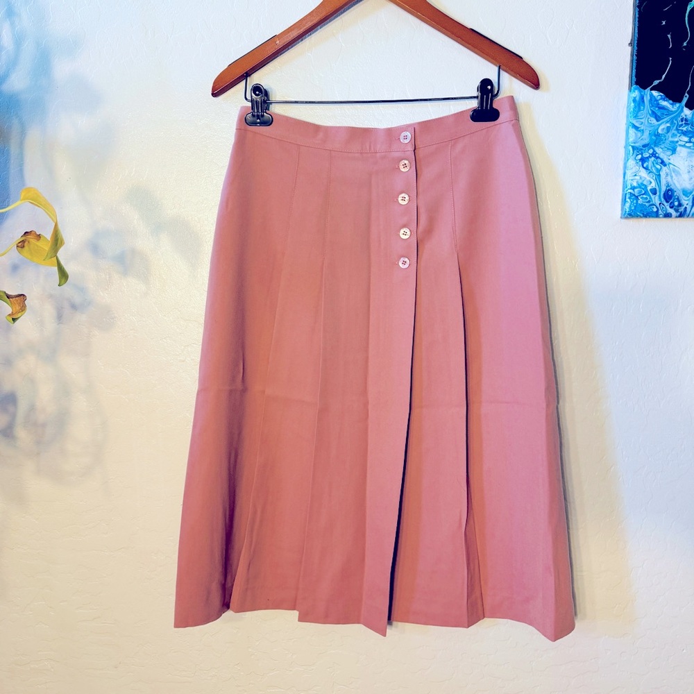 Vintage Inner Visions Ship ‘n Shore Rose A Line Skirt 60s
